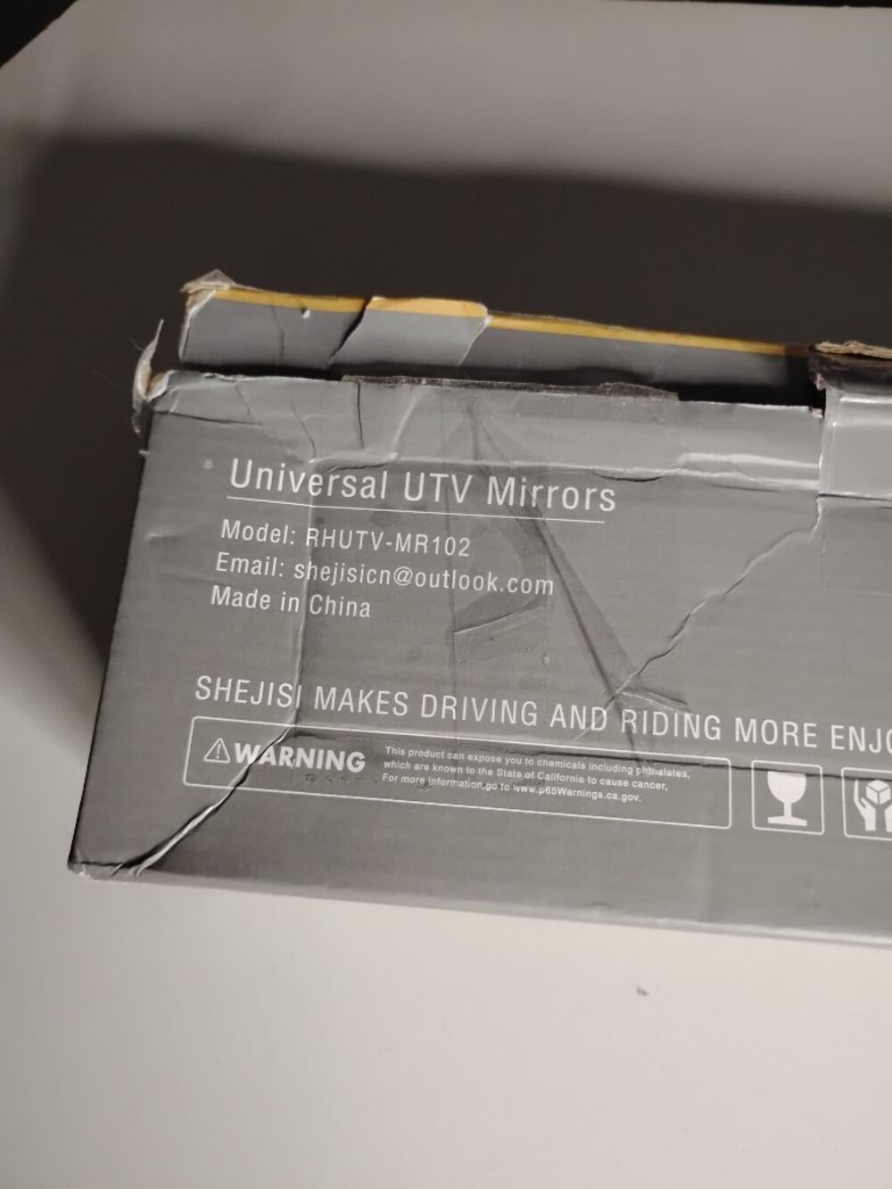 Universal Rear & Side View UTV Mirror - Picture 9 of 10